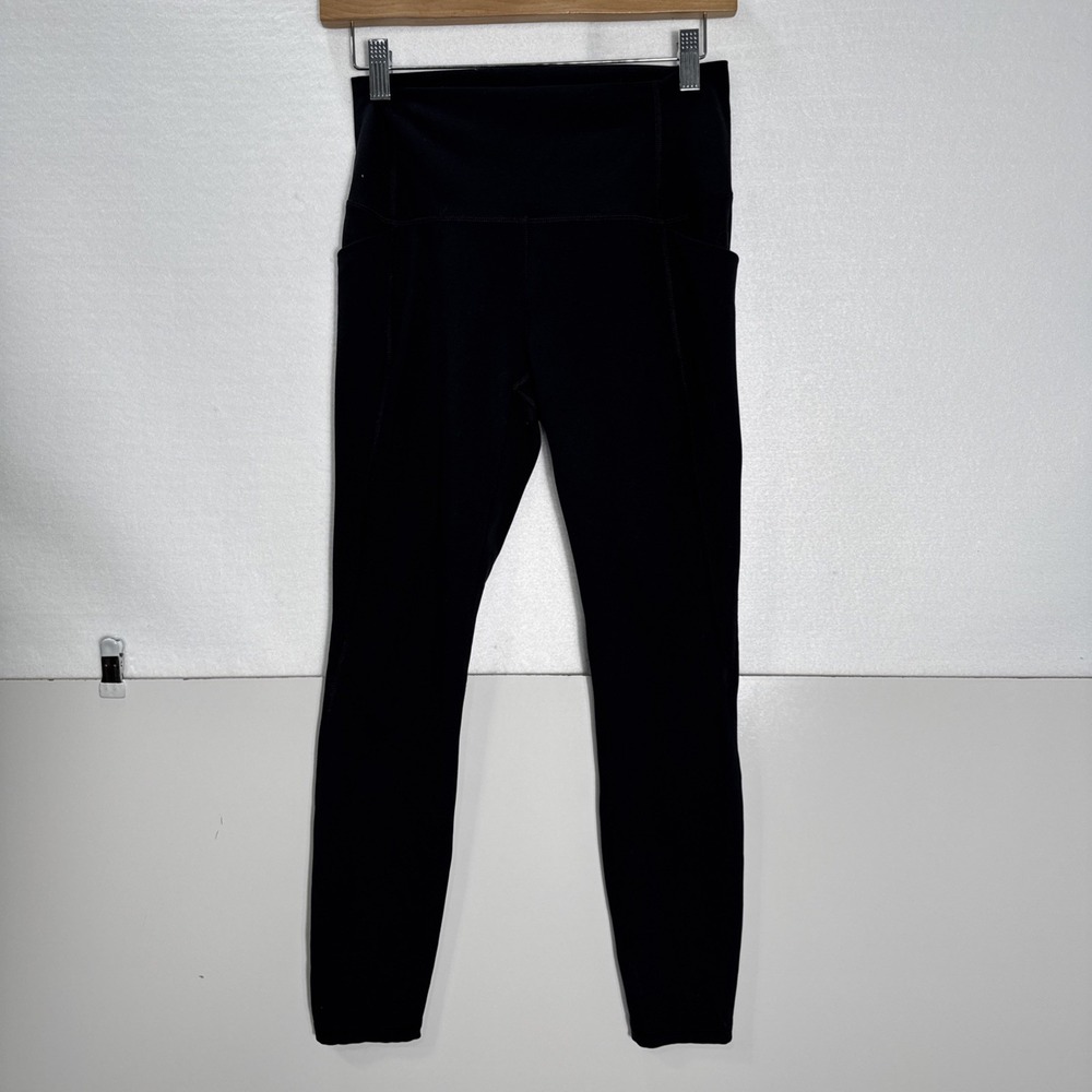 Spyder Active Womens Leggings RN 63619 Size Small Polyester/Spandex Black Casual